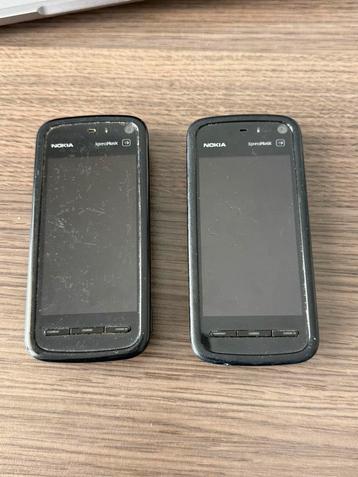 2x Nokia 5800 xpress music samen € 15,- beschikbaar voor biedingen