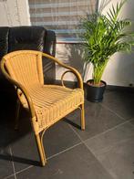 Rieten Stoel, Huis en Inrichting, Stoelen, Gebruikt, Overige kleuren, Riet of Rotan, Ophalen of Verzenden