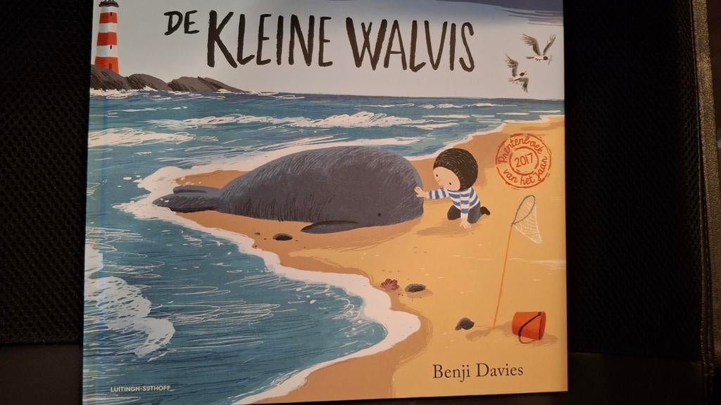 De Kleine Walvis - Benji Davies, Ophalen of Verzenden, Zo goed als nieuw, Benji Davies