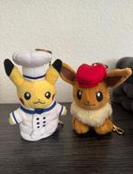 Pikachu & Eevee Pokemon Center Café Japan Exclusive Plush, Kinderen en Baby's, Speelgoed | Knuffels en Pluche, Ophalen of Verzenden