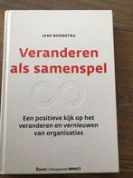 Jaap Boonstra - Veranderen als samenspel, Sociale wetenschap, Ophalen of Verzenden, Zo goed als nieuw, Jaap Boonstra