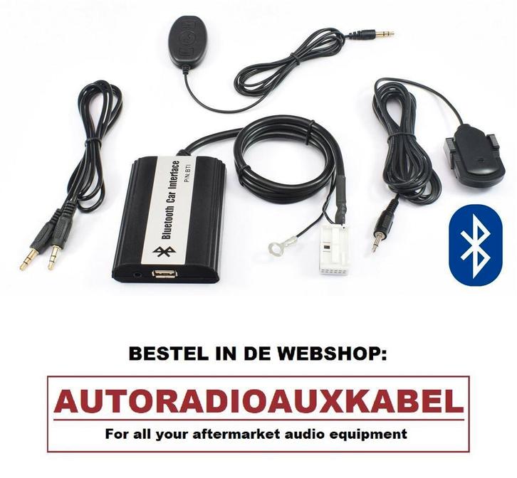 Vw 12pin Bluetooth Usb Carkit Golf Passat Rcd Mfd Rns T5, Auto diversen, Auto-accessoires, Nieuw, Ophalen of Verzenden