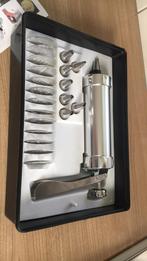 Koekjesmaker en spuit voor te decoreren, Huis en Inrichting, Ophalen of Verzenden, Zo goed als nieuw