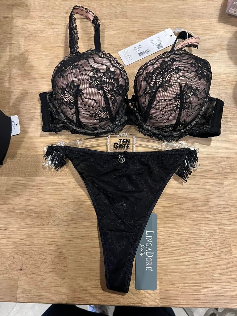 Lingadore bh maat 75D string L NIEUW!! /set Nu €25,-, Ophalen of Verzenden, Setje