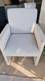 6 eetkamerstoelen op wieltjes, Tuin en Terras, Ophalen, Gebruikt