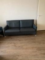 Leolux lederen bank 2,5 zits, Ophalen, 150 tot 200 cm, Tweepersoons, Zo goed als nieuw