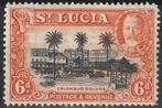St. Lucia Michel nr. 91 Gebruikt, Verzenden, Noord-Amerika, Gestempeld