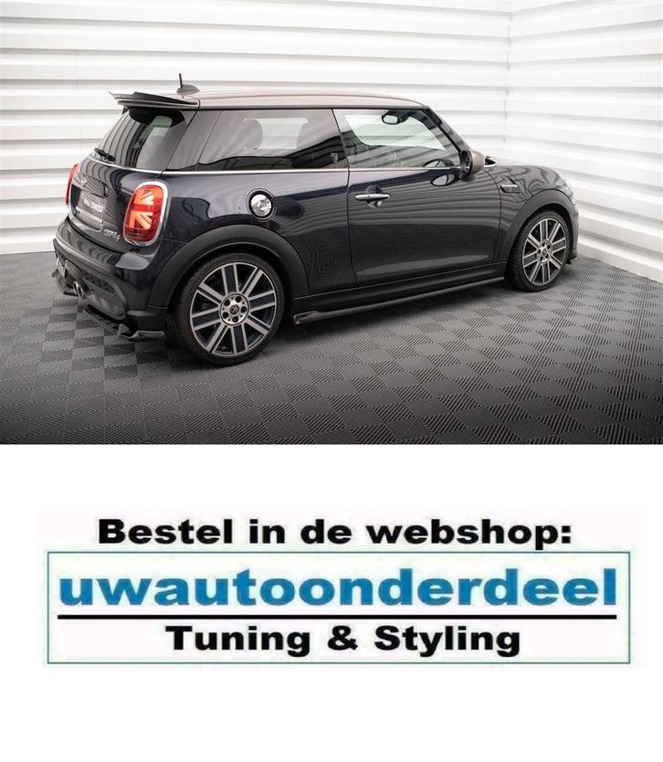 Maxton Design Spoiler Splitter Lip Voor Mini Cooper S F56 Fa, Auto diversen, Tuning en Styling, Ophalen of Verzenden