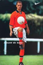 Spelerskaart Ronald De Boer - Nederlands Elftal - WK 1998, Verzamelen, Ophalen of Verzenden, Zo goed als nieuw, Ajax, Spelerskaart