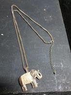 Ketting met hanger van Indiase olifant, mooi bewerkt, Ophalen of Verzenden, 'T Olde Gre-j, Info@toldegrej.nl, Endepoelstraat 20f Didam