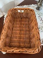 Rieten Mand Rechthoekig IKEA, Huis en Inrichting, Woonaccessoires | Schalen en Manden, Ophalen, Gebruikt, Mand, Riet