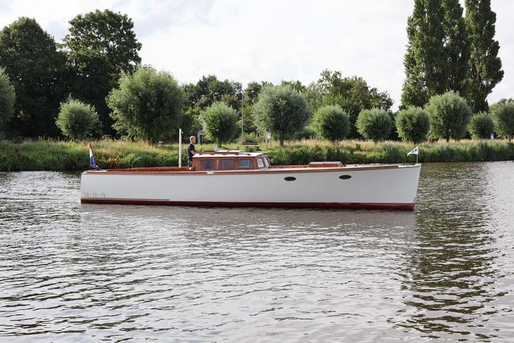 Fineliner 40, Watersport en Boten, Motorboten en Motorjachten, Gebruikt, Hout, 12 meter of meer, Diesel, 50 pk of meer