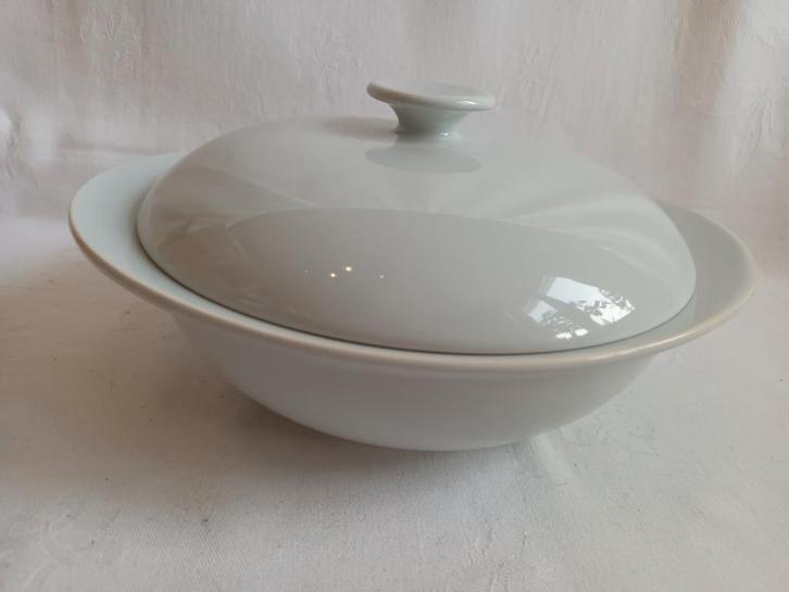 FRIS EDAM Symfonie dekschaal licht groen , licht blauw, Antiek en Kunst, Antiek | Schalen, Ophalen of Verzenden