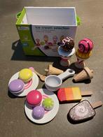 Houten ijsjes set - Speelgoed, Ophalen of Verzenden, Zo goed als nieuw, Hout, Speelkeuken-accessoire