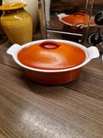 Gietijzer met emaille pan ovenschaal Belgium (creuset/staub), Ophalen of Verzenden, Zo goed als nieuw