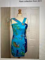 Versace voor H&M Silk Jurk maat 36, Blauw, Nieuw, Ophalen of Verzenden, Maat 36 (S)