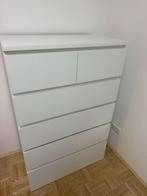Ikea Malm kast 6 lades wit, Ophalen, 50 tot 100 cm, Zo goed als nieuw, Minder dan 100 cm