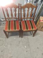 3 antieke stoelen, uitneembare zittingen, Antiek en Kunst, Ophalen