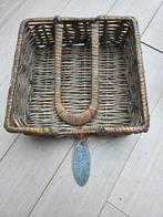 Rieten servettenmandje, Gebruikt, Mand, Ophalen of Verzenden, Riet