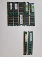 DDR en DDR3 Ram, van 256mb naar 2GB, Computers en Software, RAM geheugen, Desktop, Zo goed als nieuw, DDR3, Ophalen