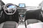 Ford FOCUS Wagon Hybrid ST Line X *1ste Eigenaar*Leer*Naviga, Gebruikt, 1283 kg, Leder en Stof, Zwart