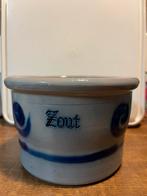 Zoutpot blauw / grijs Keuls aardewerk, Huis en Inrichting, Ophalen of Verzenden, Zo goed als nieuw, Overige materialen, Pot, Bus of Blik