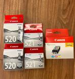 Canon cartridge 521 520, Computers en Software, Printerbenodigdheden, Ophalen of Verzenden, Zo goed als nieuw