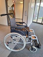 Rolstoel Lichtgewicht aluminium lees beschrijving goedestaat, Ophalen, Inklapbaar, Zo goed als nieuw, Duwrolstoel