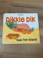 Dikkie Dik naar het strand, Ophalen of Verzenden, Gelezen, Uitklap-, Voel- of Ontdekboek, 2 tot 3 jaar