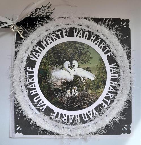Kraanvogels, Hobby en Vrije tijd, Kaarten | Zelfgemaakt, Zo goed als nieuw, Ophalen of Verzenden