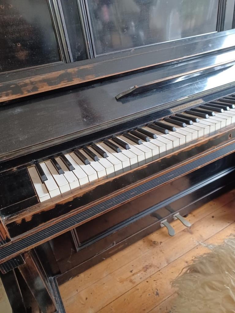 Piano uit 1912 Philip Polak & Co Nijmegen, Ophalen of Verzenden, Gebruikt