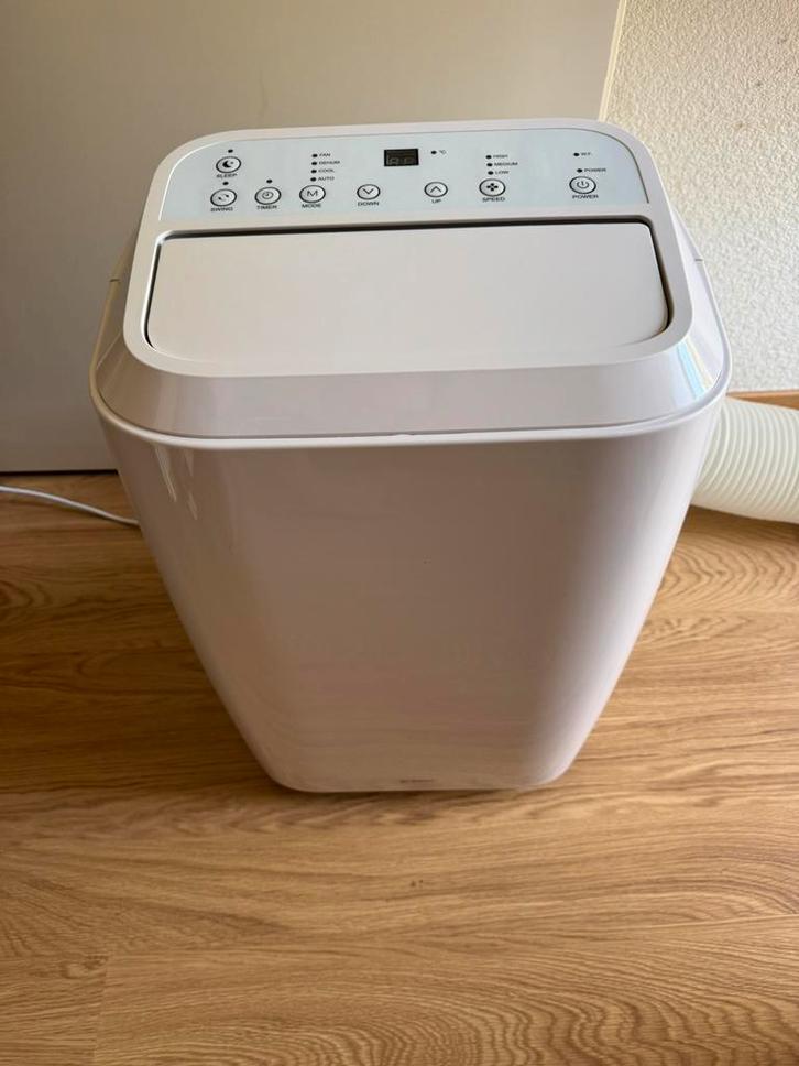 Eurom Mobiele Airco 12.000 BTU – afstands & afvoerslang, Witgoed en Apparatuur, Airco's, Zo goed als nieuw, Mobiele airco, 3 snelheden of meer