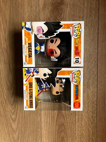 Funko Pop! Dragonball Z - Goku & Vegeta beschikbaar voor biedingen