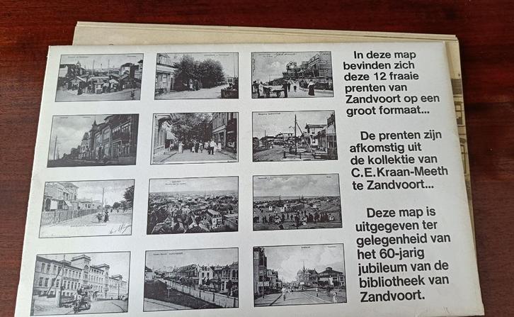 Prenten Zandvoort, Verzamelen, Foto's en Prenten, Gebruikt, Prent, Overige onderwerpen, 1980 tot heden, Ophalen
