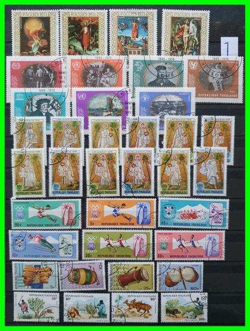 2 kavels Rep.Togolaise  *59, Postzegels en Munten, Postzegels | Volle albums en Verzamelingen, Buitenland, Ophalen of Verzenden
