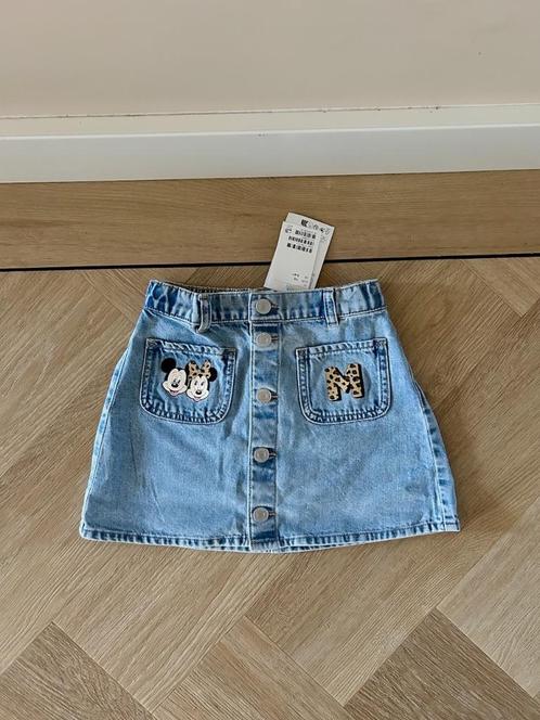 *NIEUW!* Denim skirt, spijkerrokje, Minnie Mouse, H&M, 116, Kinderen en Baby's, Kinderkleding | Maat 116, Nieuw, Meisje, Jurk of Rok