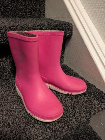 roze Dunlop regenlaarzen maat 26 laarsjes zgan  beschikbaar voor biedingen