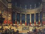 La Scala decorontwerp - Vintage prent 1945 - Nero, Gebruikt, Verzenden, 1940 tot 1960, Prent