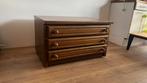 Vintage houten laden kast 64x95x54, Gebruikt, Ophalen