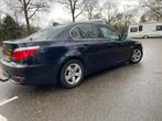 BMW 5-Serie 2.5 I 523i AUT 2007 Blauw, Auto's, Origineel Nederlands, Te koop, 5 stoelen, Benzine