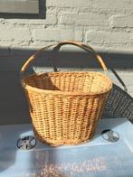 Rieten mand, model fietsmand, Gebruikt, Mand, Ophalen of Verzenden, Riet