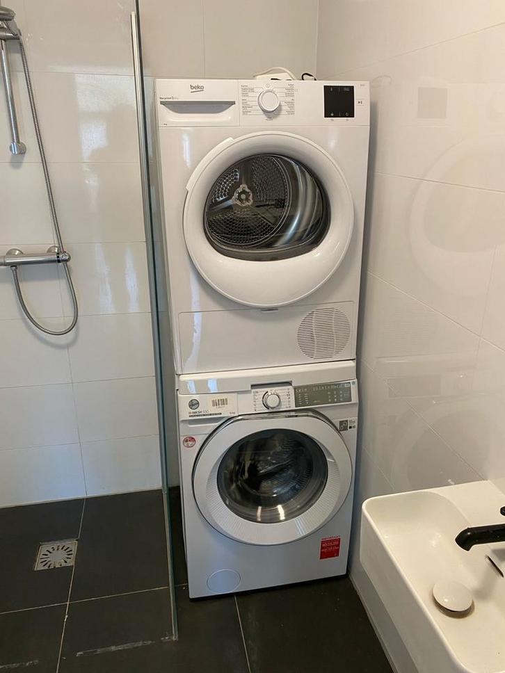 Wasmachine H-Wash 9kg + Beko Droger 8kg - Setprijs!, Witgoed en Apparatuur, Wasmachines, Zo goed als nieuw, Voorlader, 8 tot 10 kg