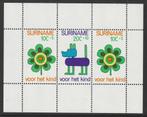 Suriname 1973 612 Kinder-blok, Postfris, Ophalen of Verzenden, Postfris