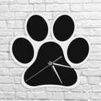 Hondenpoot Klok / Wandklok Hond Dier Honden Hondenklok, Huis en Inrichting, Woonaccessoires | Klokken, Verzenden, Nieuw, Analoog