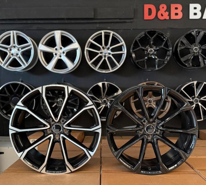 21 inch rsq3 look velgen 5x112 audi a6 a7 q3 q5 q7 q8 e tron, Auto-onderdelen, Banden en Velgen, Velg(en), Zomerbanden, 21 inch