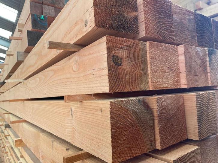 Douglas planken, palen en balken, Tuin en Terras, Palen, Balken en Planken, Nieuw, Ophalen