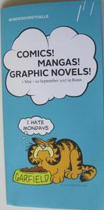 folder tentoonstelling comics met Garfield, Boeken, Catalogussen en Folders, Folder, Ophalen of Verzenden, Zo goed als nieuw