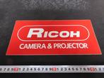 sticker fotografie logo RICOH camera & projector, Ophalen, Zo goed als nieuw, Bedrijf of Vereniging