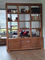 Teak houten kast, Huis en Inrichting, Kasten | Wandmeubels, Ophalen, Gebruikt, 200 cm of meer, Minder dan 150 cm