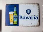 Bavaria Biermerk Reclamebord metaal 30 bij 20, Verzamelen, Biermerken, Ophalen of Verzenden, Gebruikt, Overige typen, Overige merken